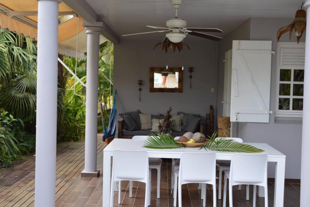 La Charmante Villa Coco Avec Magnifique Vue Mer Le Marin Exterior foto