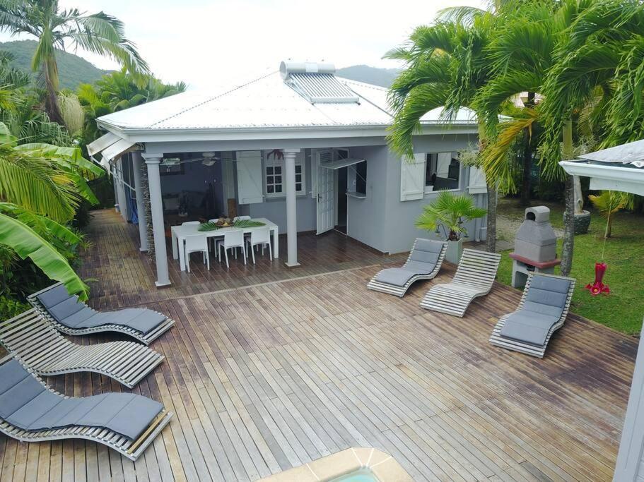La Charmante Villa Coco Avec Magnifique Vue Mer Le Marin Exterior foto